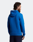 LYLE & SCOTT PULLOVER HOODIE BRIGHT BLUE