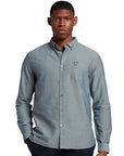 LYLE & SCOTT REGULAR FIT LIGHT WEIGHT OXFORD DARK