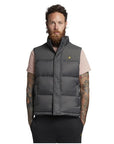 LYLE & SCOTT WADDED GILET GUNMETAL