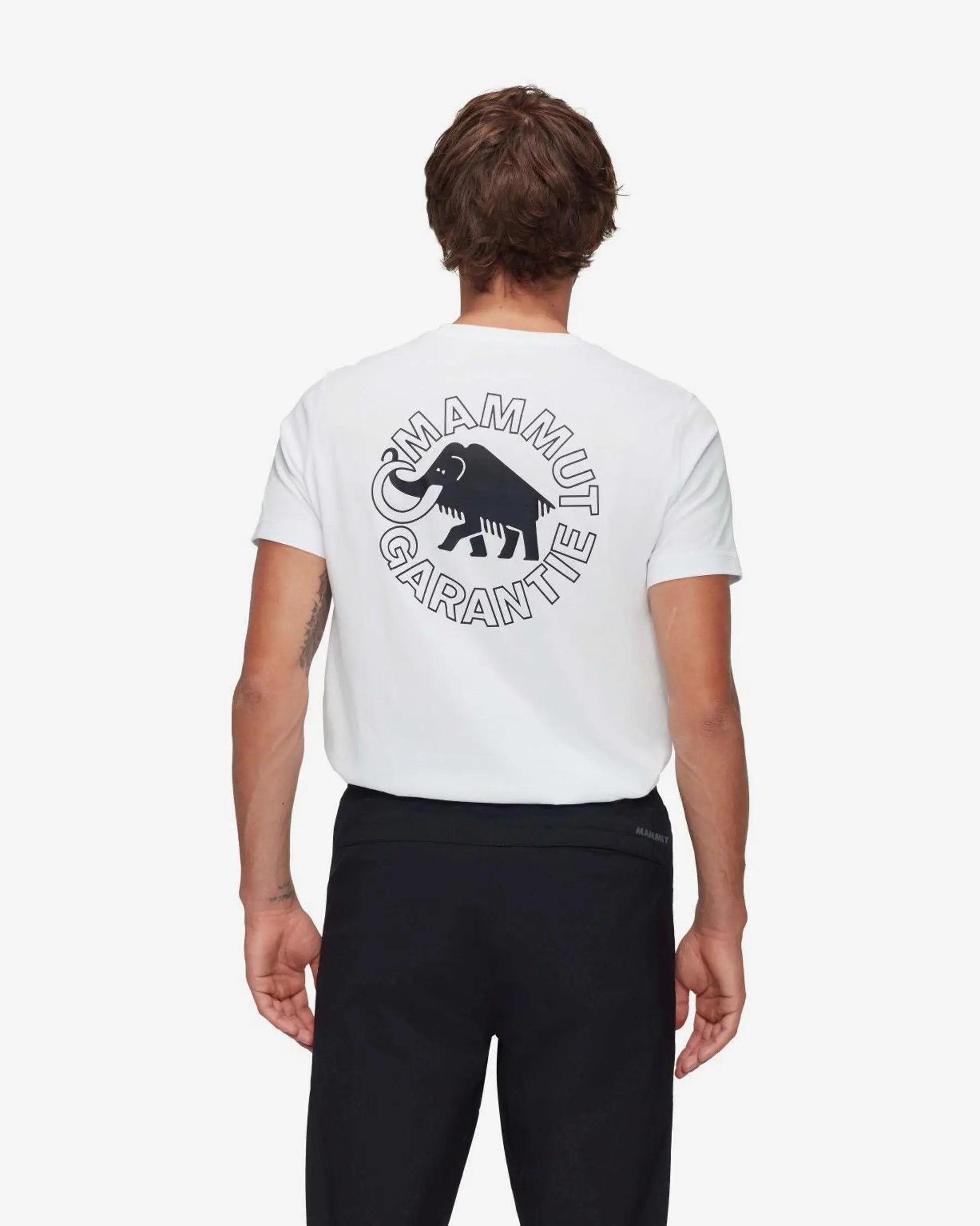 MAMMUT CAMISETA CORE GARANTIE HOMBRE WHITE 1017 05892 02