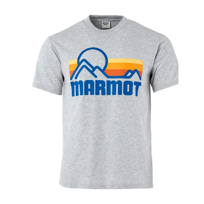 MARMOT COASTAL TEE SS GREY - textil