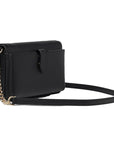 MICHAEL KORS BANDOLERA HEATHER BLACK