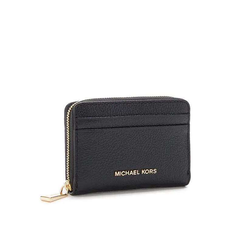 MICHAEL KORS BILLETERA NEGRA CON COMPARTIMENTO - TALLA ÚNICA