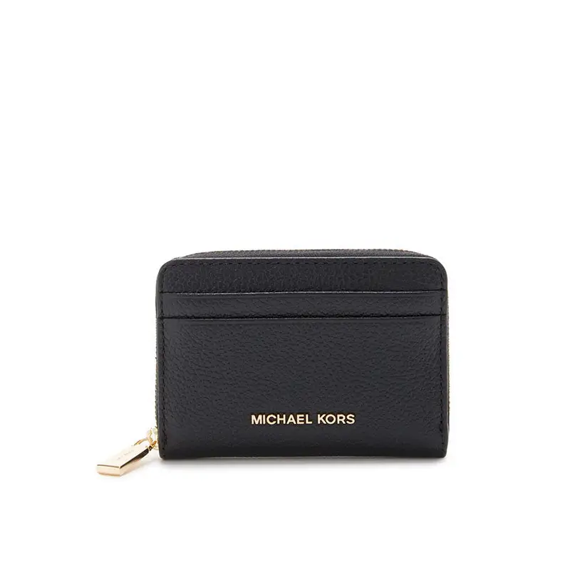 MICHAEL KORS BILLETERA NEGRA CON COMPARTIMENTO - TALLA ÚNICA