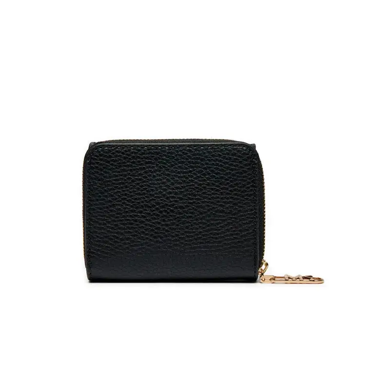 MICHAEL KORS BLACK LEATHER WALLET - TALLA ÚNICA