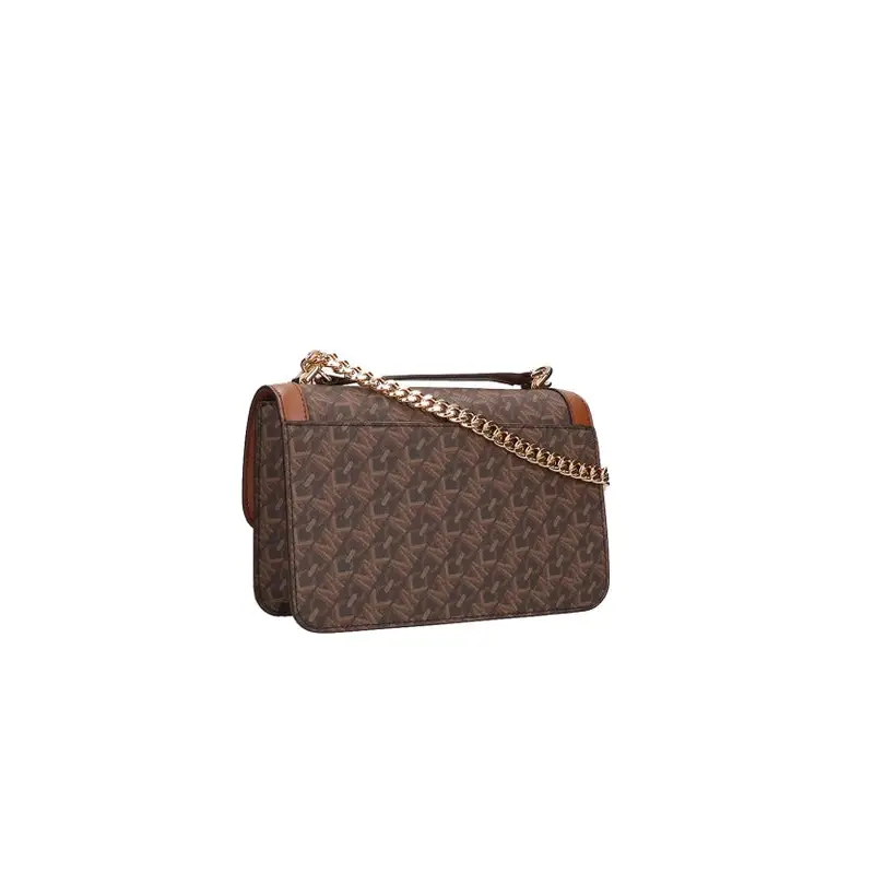 MICHAEL KORS BOLSO DE HOMBRO CANVAS MORENO TALLA ÚNICA