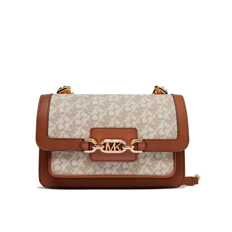 MICHAEL KORS BOLSO DE HOMBRO CANVAS MORENO - TALLA ÚNICA