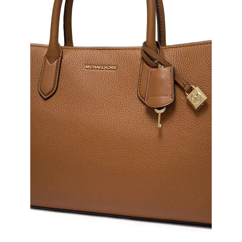 MICHAEL KORS BOLSO MARRÓN MD EW SATCHEL - TALLA ÚNICA