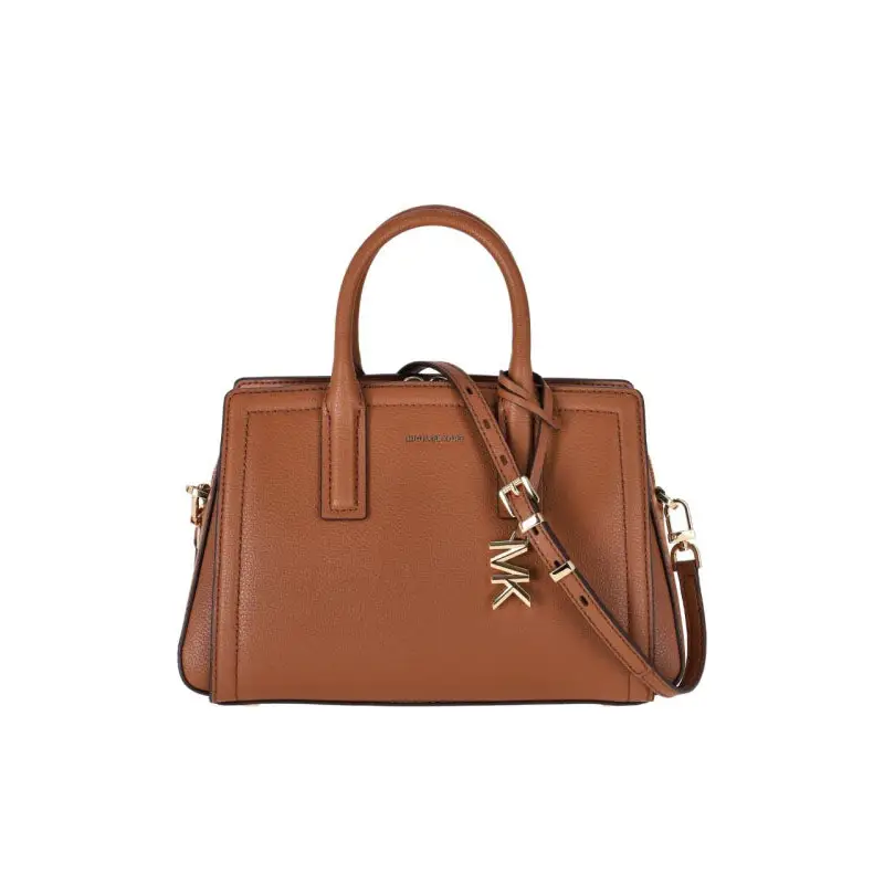 MICHAEL KORS BOLSO SATCHEL LAILA PEQUEÑO MARRON - TALLA ÚNICA
