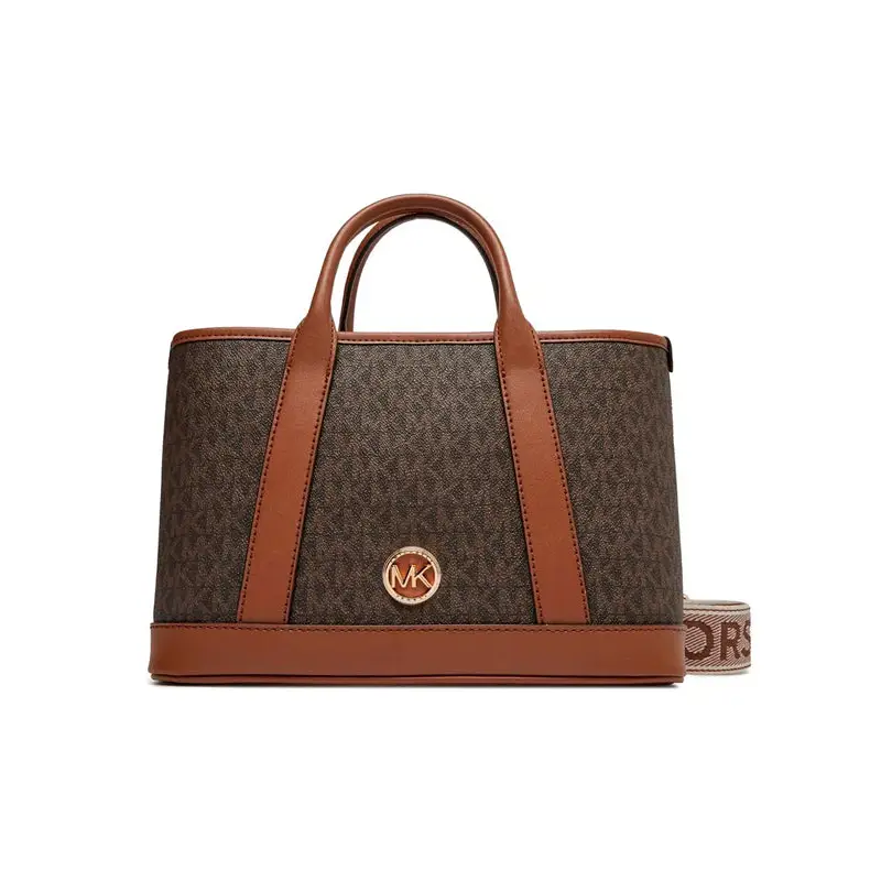 MICHAEL KORS BOLSO SATCHEL LUISA PEQUEÑO MARRON - TALLA ÚNICA