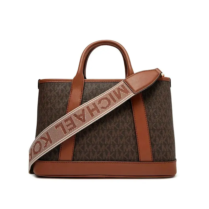 MICHAEL KORS BOLSO SATCHEL LUISA PEQUEÑO MARRON - TALLA ÚNICA