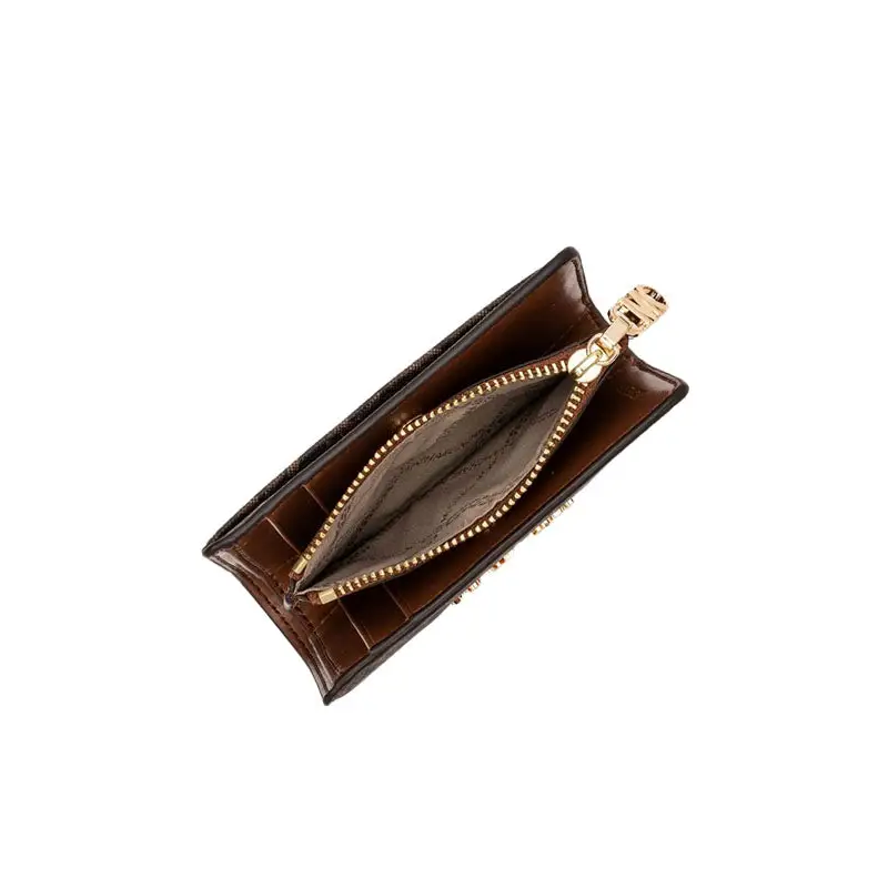 MICHAEL KORS CREAM EMPIRE WALLET - TALLA ÚNICA