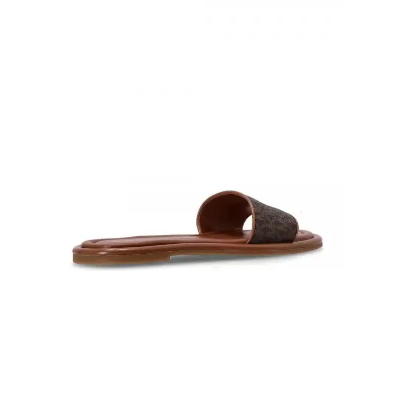 MICHAEL KORS DANA SLIDE BROWN