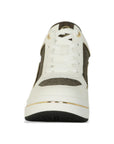 MICHAEL KORS EMMY WEBGE TRAINER LHEATHER BROWN