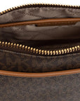 MICHAEL KORS JET SET GABARDINE BROWN/ACORN