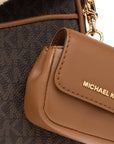 MICHAEL KORS JET SET GABARDINE BROWN/ACORN