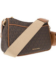 MICHAEL KORS JET SET GABARDINE BROWN/ACORN