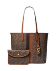 MICHAEL KORS LG EW OPEN TOTE BROWN/LUGGAGE