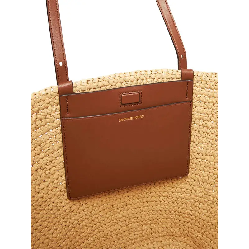 MICHAEL KORS LG FAN TOTE NAT/LUGG - TALLA ÚNICA / SIN c