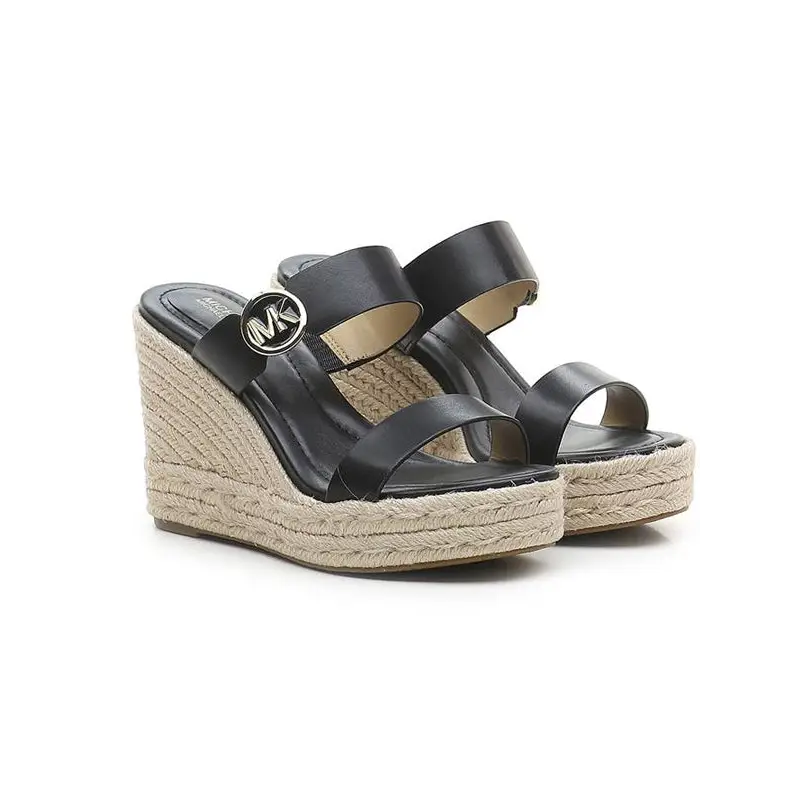MICHAEL KORS LUCINDA WEDGE BLACK