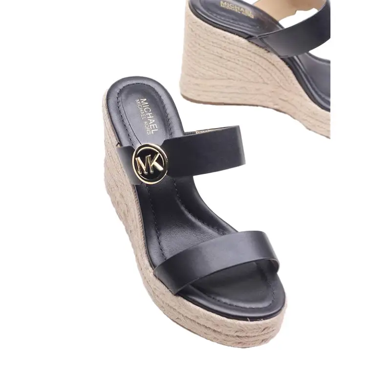 MICHAEL KORS LUCINDA WEDGE BLACK