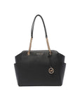 MICHAEL KORS MD TZ CHAIN TOTE JACQUELYN BLACK