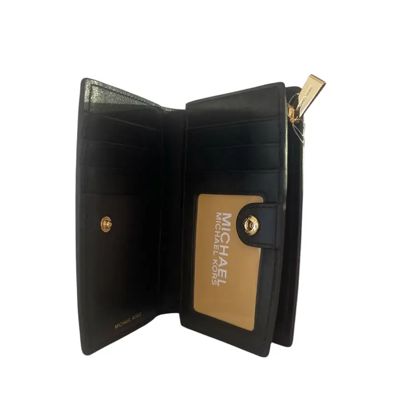 MICHAEL KORS MD ZA WALLET BLACK - TALLA ÚNICA