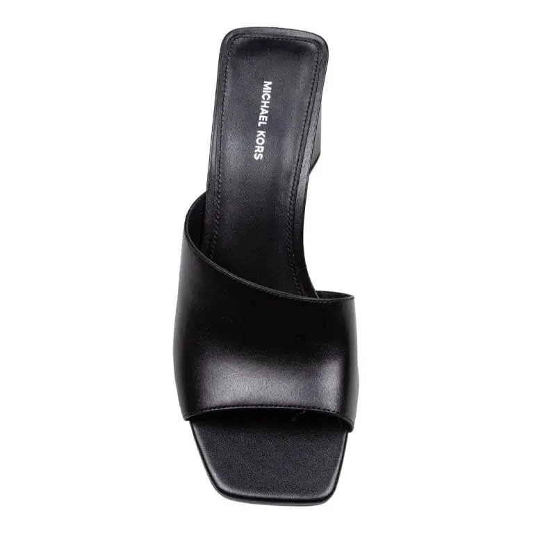 MICHAEL KORS MERRIAM WEDGE SANDAL BLACK
