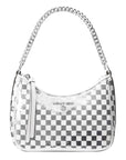 MICHAEL KORS POUCHETTE WHITE/SILVER