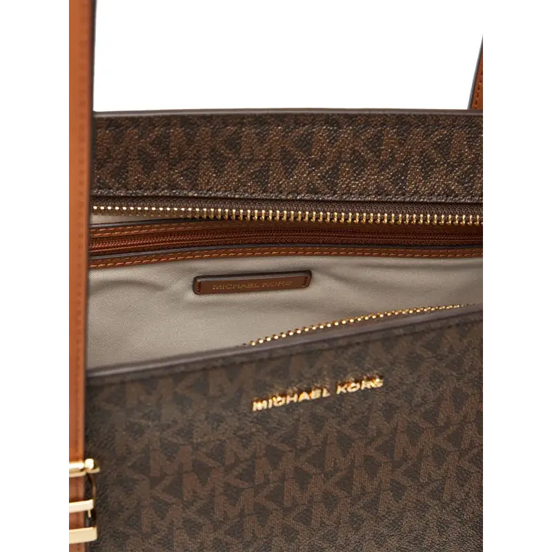 MICHAEL KORS QUINN BRUN/GLAND - 1 - textil