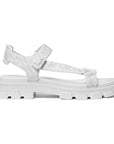 MICHAEL KORS RIDLEY SANDAL OPTIC WHITE