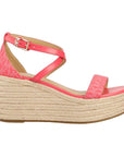 MICHAEL KORS SERENA WEDGE ESPADRILLE GERANIUM