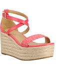 MICHAEL KORS SERENA WEDGE ESPADRILLE GERANIUM