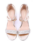 MICHAEL KORS SERENA WEDGE ESPADRILLE PALE GOLD