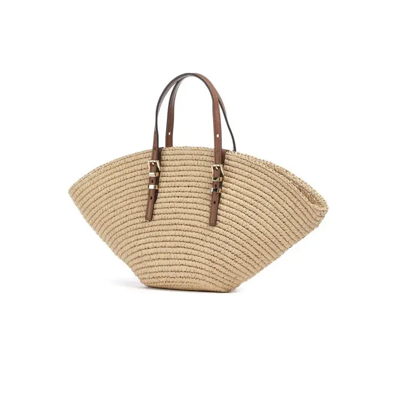 MICHAEL KORS SM FAN TOTE NAT/LUGG - TALLA ÚNICA / SIN c