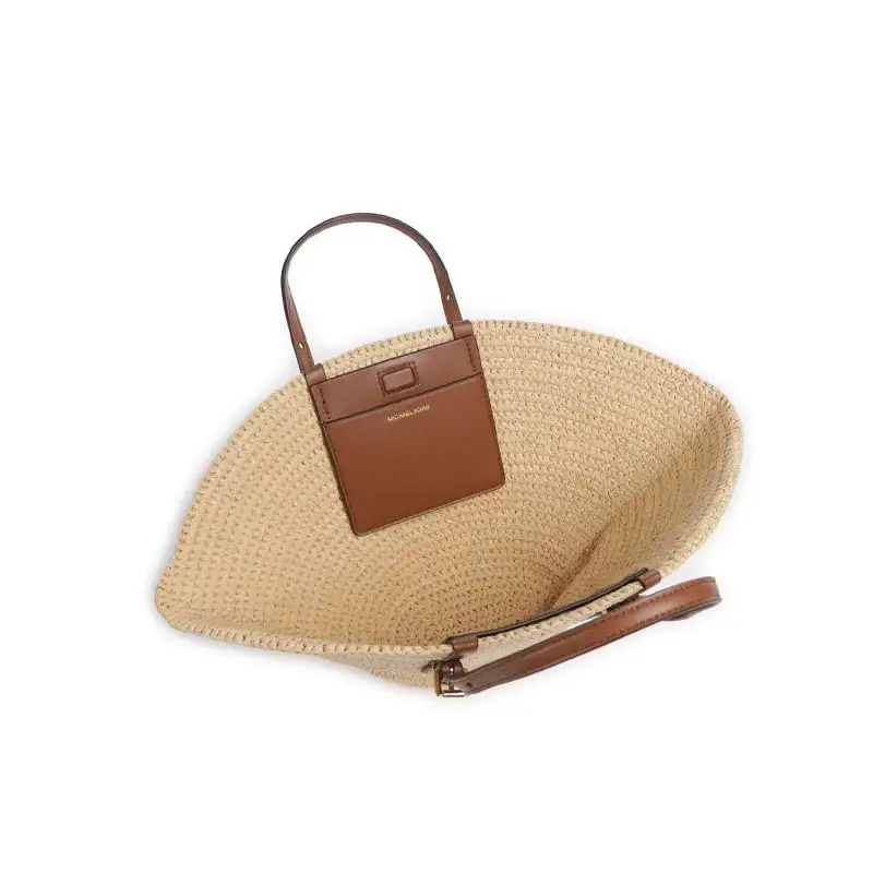 MICHAEL KORS SM FAN TOTE NAT/LUGG - TALLA ÚNICA / SIN c