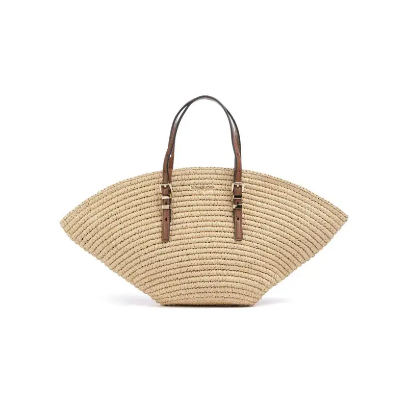 MICHAEL KORS SM FAN TOTE NAT/LUGG - TALLA ÚNICA / SIN c