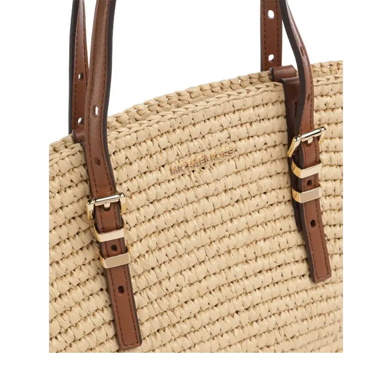 MICHAEL KORS SM FAN TOTE NAT/LUGG - TALLA ÚNICA / SIN c