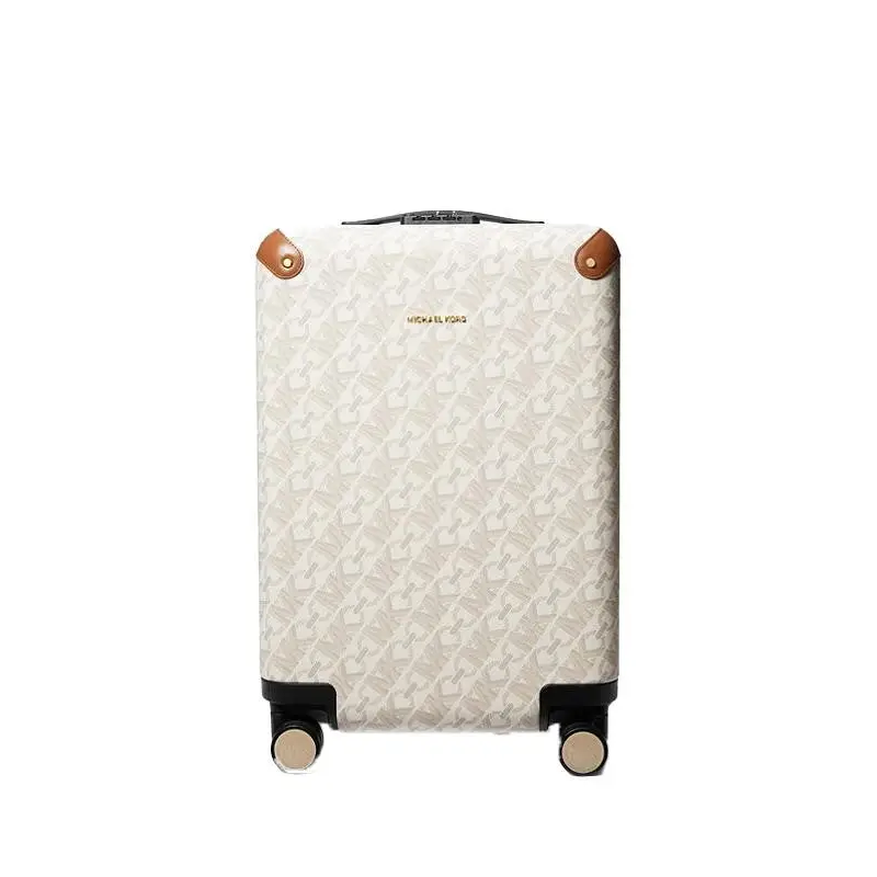 MICHAEL KORS SM HARDCASE TROLLEY VANILLA/LUGGAGE