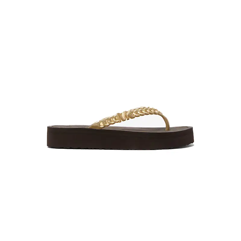 MICHAEL KORS ZAZA FLIP FLOP BROWN
