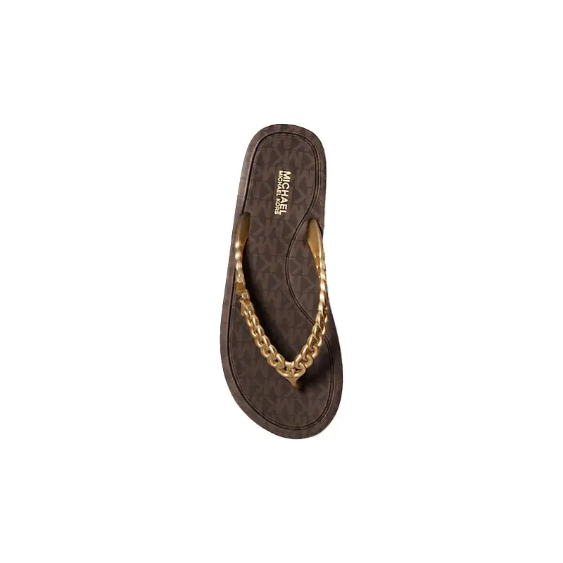 MICHAEL KORS ZAZA FLIP FLOP BROWN