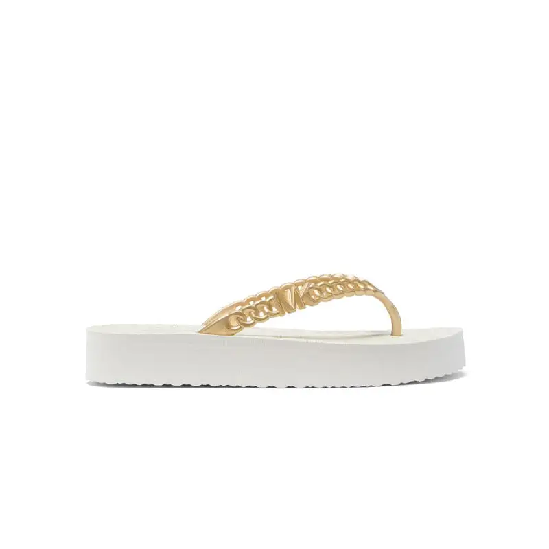 MICHAEL KORS ZAZA FLIP FLOP CREAM