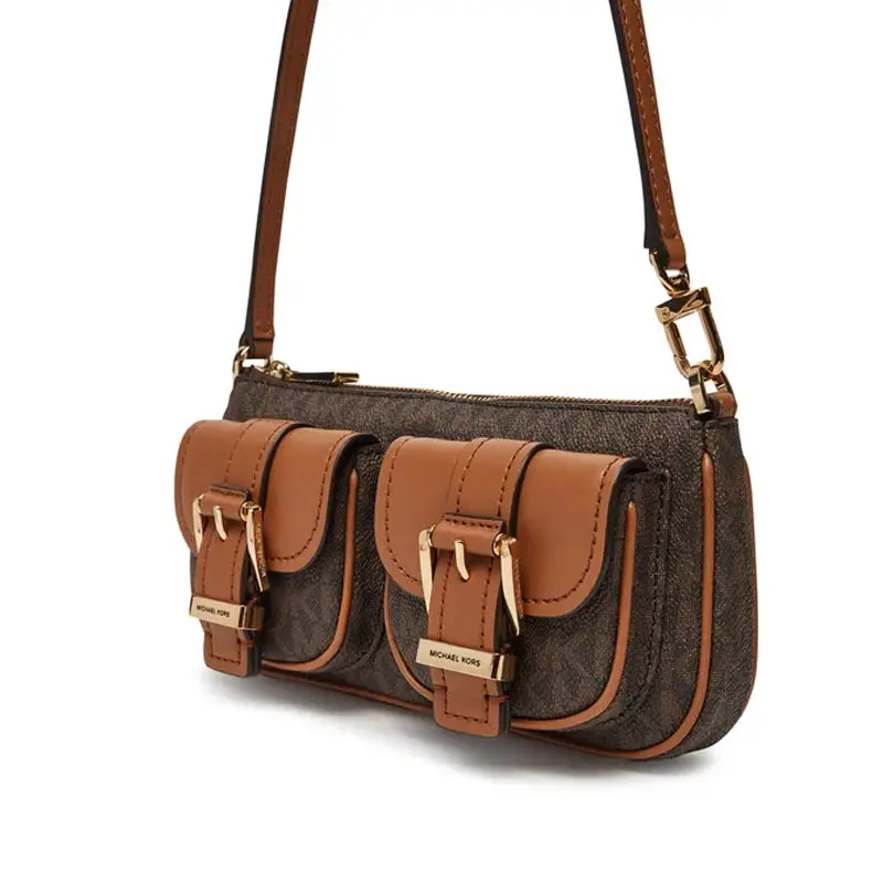 MICHAEL KORS ZOE BRN/ACORN BRUN/GLAND - 1 - textil