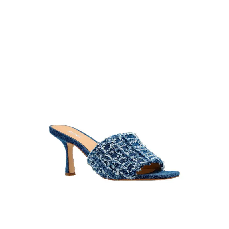 MICHAL KORS TESSA MULE DENIM