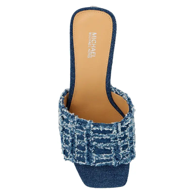 MICHAL KORS TESSA MULE DENIM