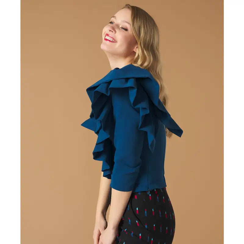 MINUETO TOP NOVAK AZUL