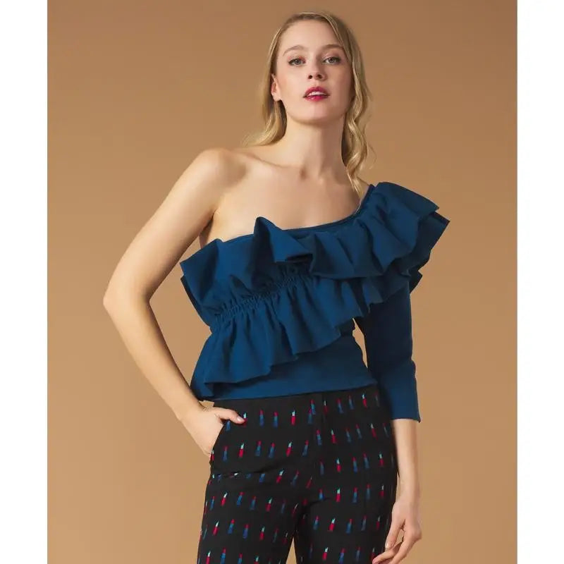 MINUETO TOP NOVAK AZUL