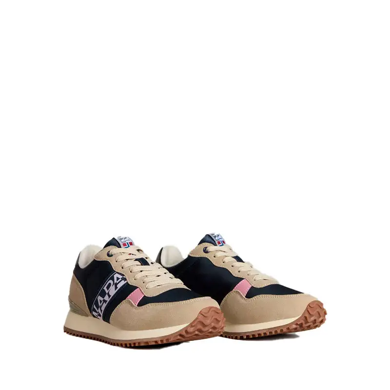 NAPAPIJRI ASTRA WOMAN RUNNING MINERAL NAVY/BEIGE