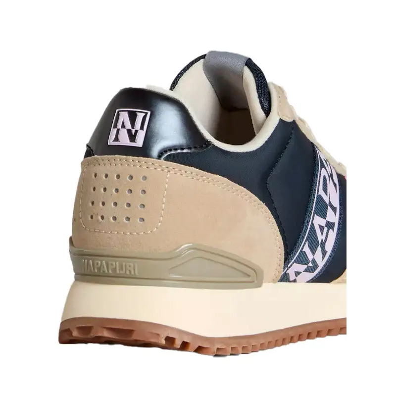 NAPAPIJRI ASTRA WOMAN RUNNING MINERAL NAVY/BEIGE