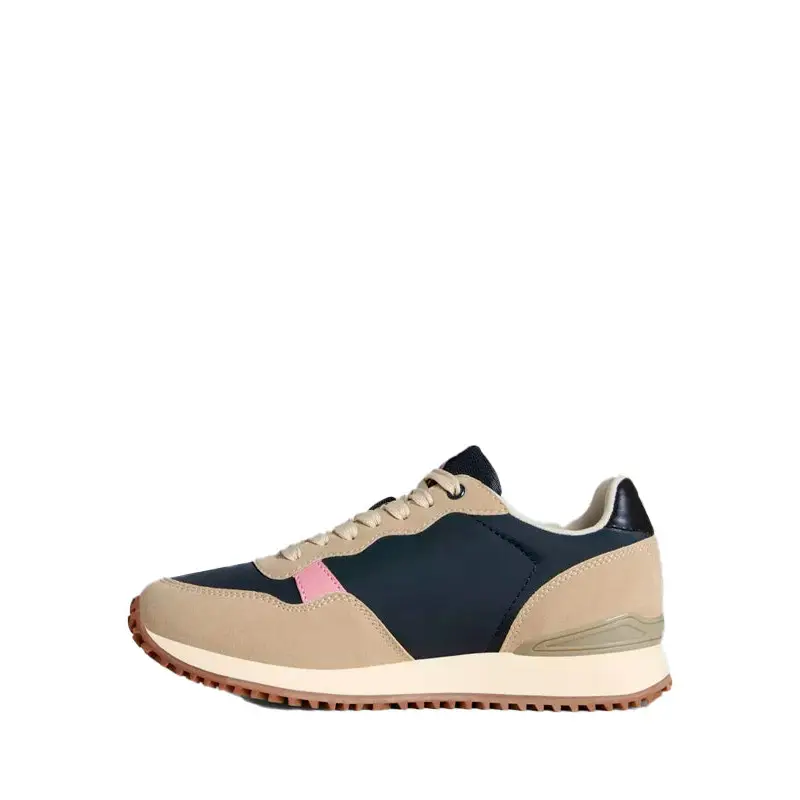 NAPAPIJRI ASTRA WOMAN RUNNING MINERAL NAVY/BEIGE
